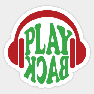 PLAYBACK FM DESIGN Sticker